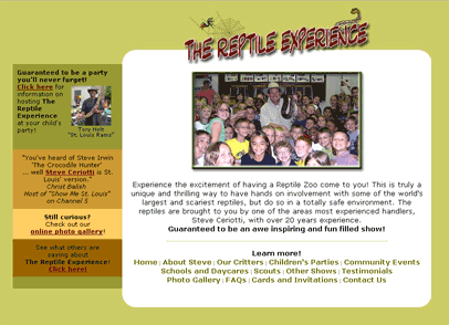 Reptile Experience
